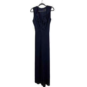 Glamour by Gabrielle Skye Women's Blue Jumpsuit Size 14